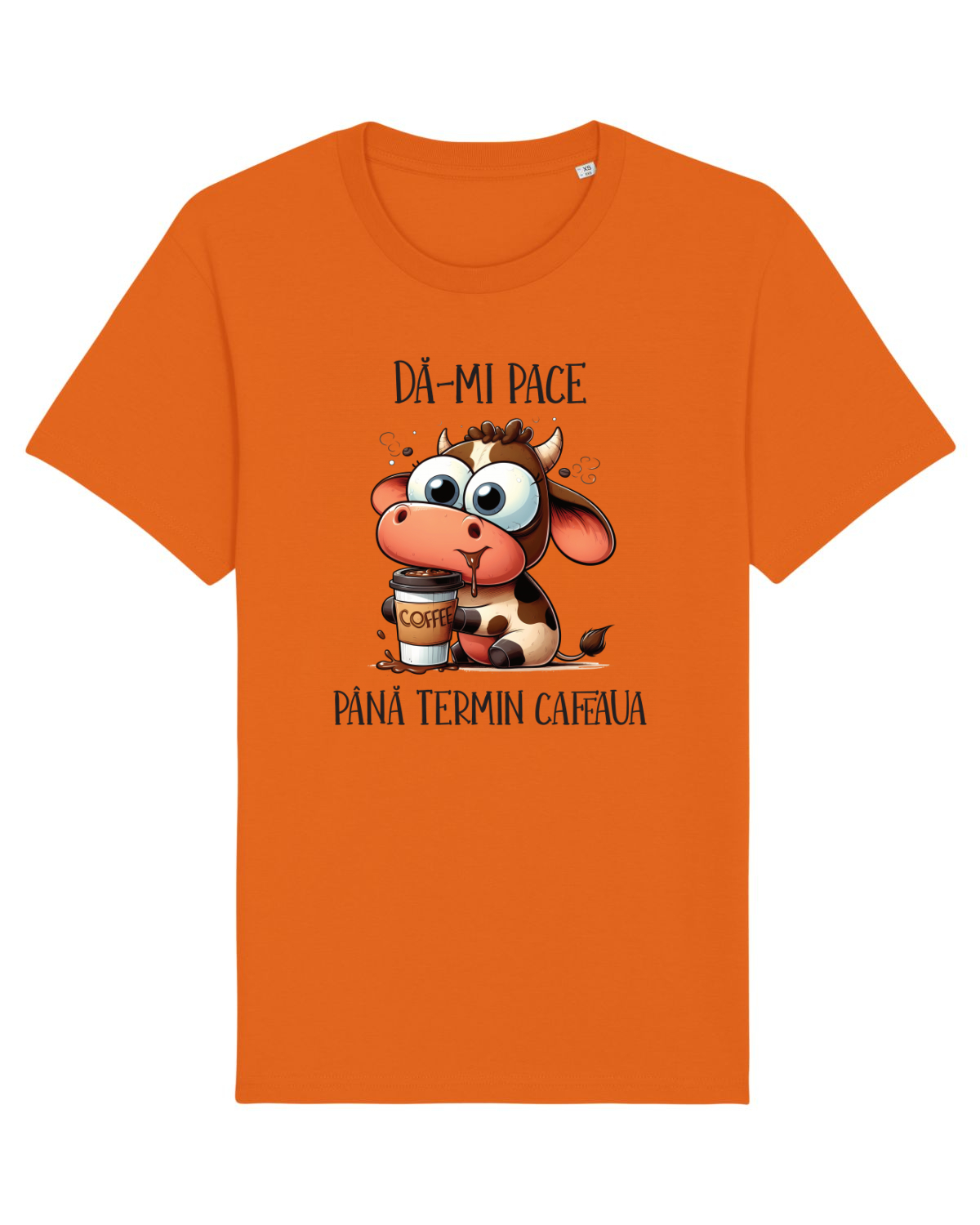 Tricou mânecă scurtă Unisex Rocker Bright Orange