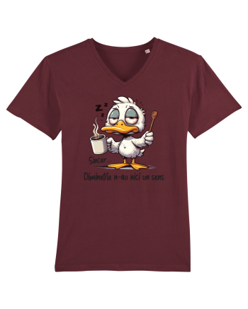 Diminețile n-au niciun sens Burgundy