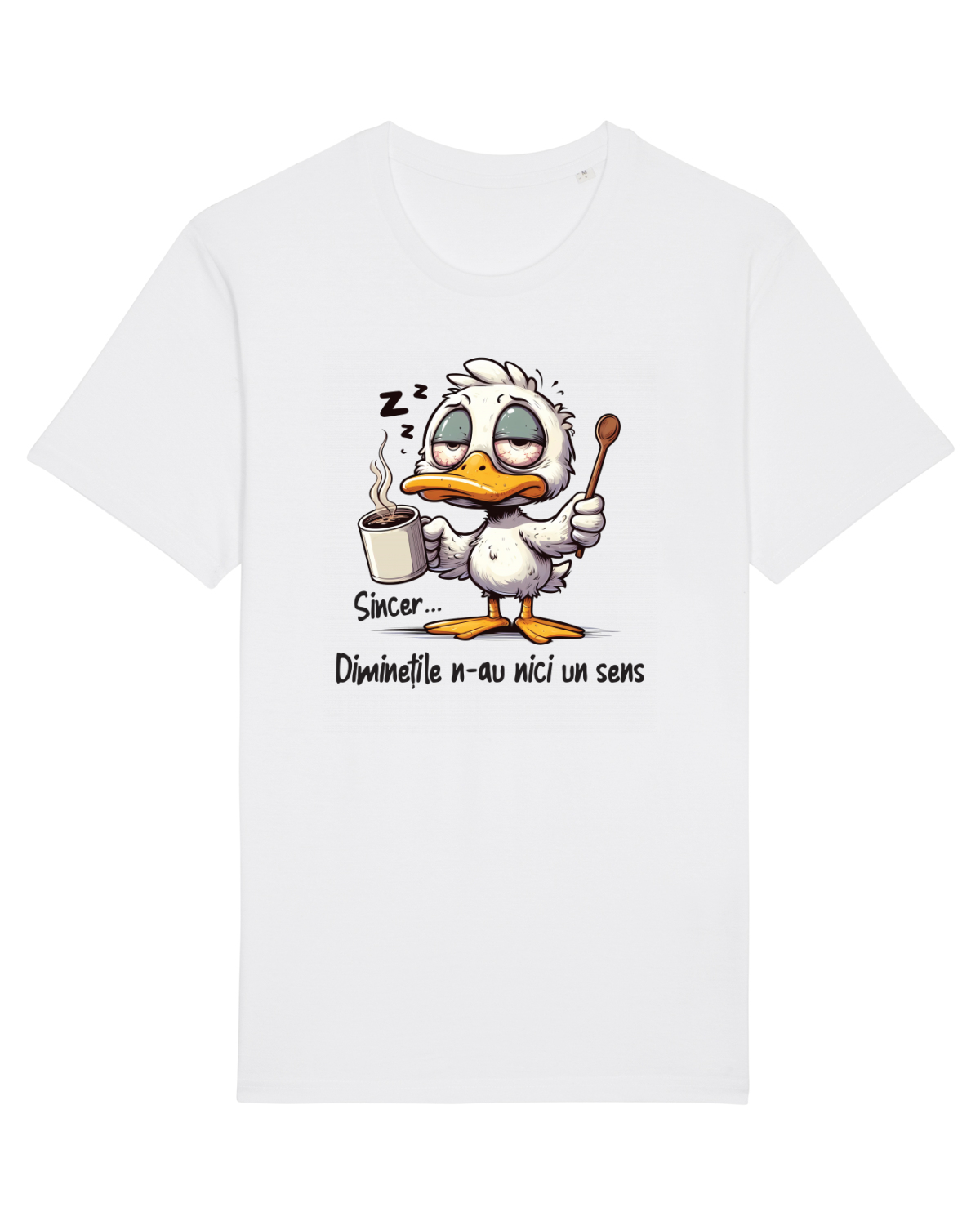 Tricou mânecă scurtă Unisex Rocker White