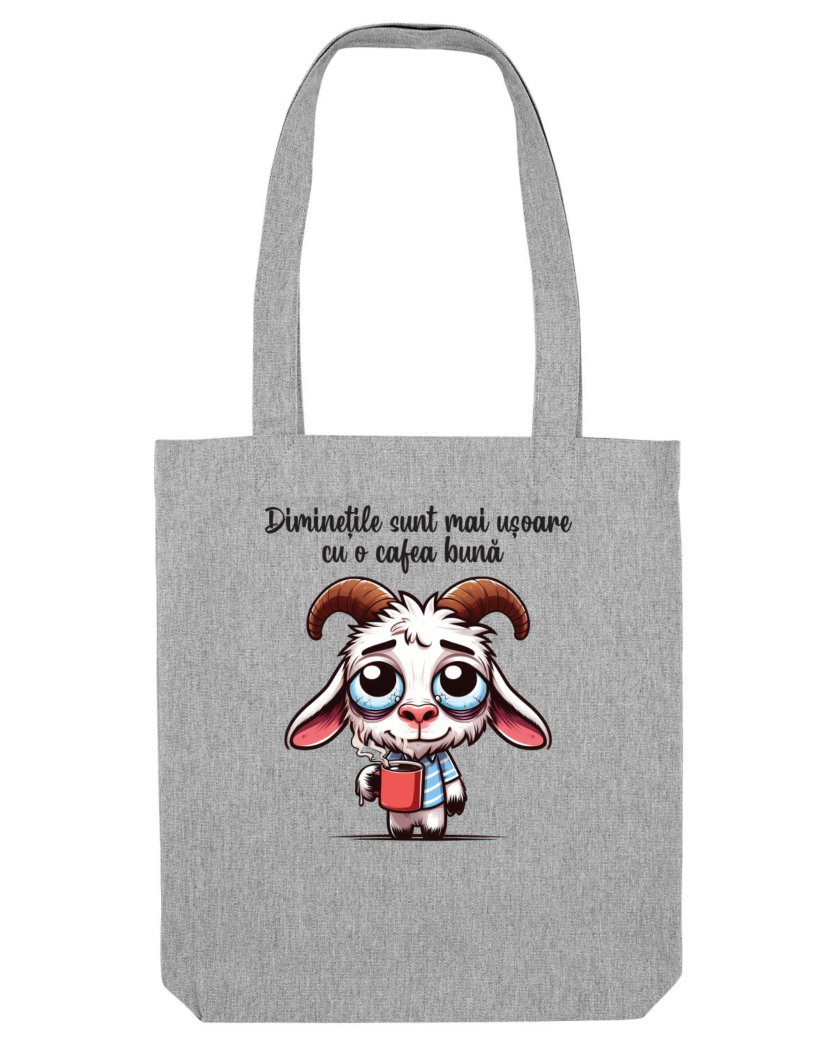 Sacoșă textilă Heather Grey