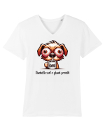 Diminețile sunt o glumă proastă Tricou mânecă scurtă guler V Bărbat Presenter