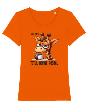 După cafea, totul devine posibil Bright Orange