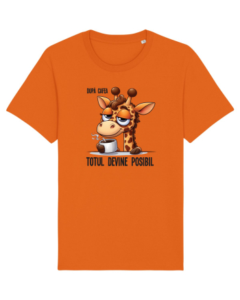 După cafea, totul devine posibil Bright Orange
