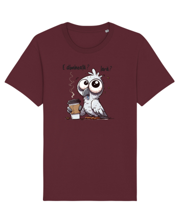 E dimineață? Iară? Burgundy