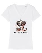 Încă una și mă duc Tricou mânecă scurtă guler V Damă Evoker