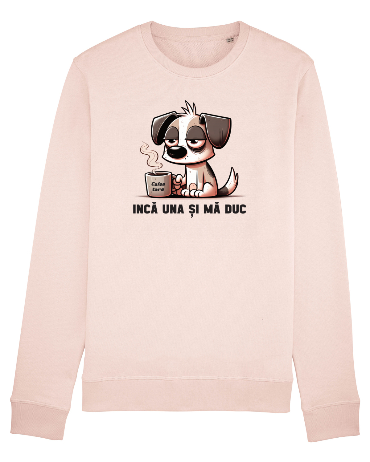 Bluză mânecă lungă Unisex Rise Candy Pink