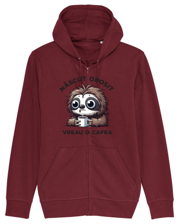Născut obosit – vreau o cafea Burgundy