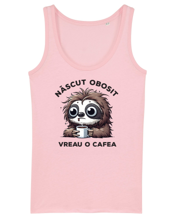 Născut obosit – vreau o cafea Cotton Pink