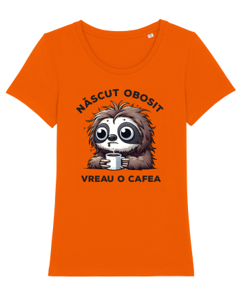 Născut obosit – vreau o cafea Bright Orange