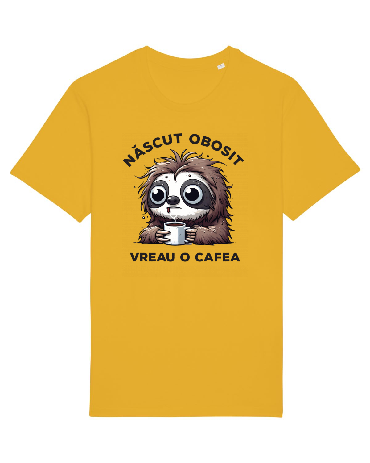 Tricou mânecă scurtă Unisex Rocker Spectra Yellow