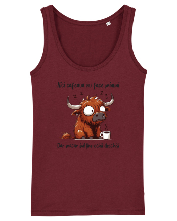 Nici cafeaua nu face minuni Burgundy