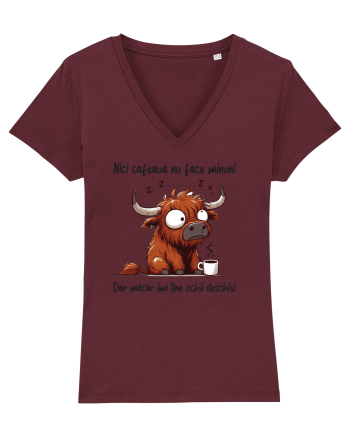 Nici cafeaua nu face minuni Burgundy
