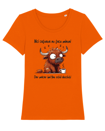 Nici cafeaua nu face minuni Bright Orange
