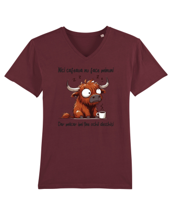 Nici cafeaua nu face minuni Burgundy