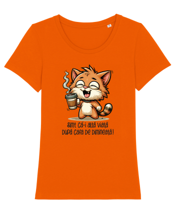 Simt că-i altă viață după cafeaua de dimineață Bright Orange