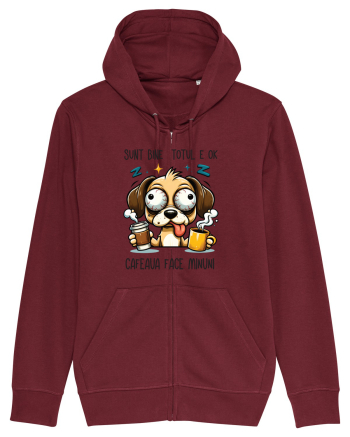 Sunt bine – cafeaua face minuni Burgundy