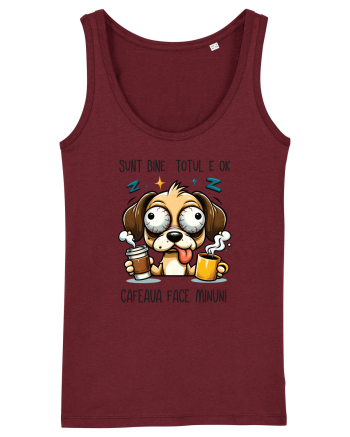 Sunt bine – cafeaua face minuni Burgundy
