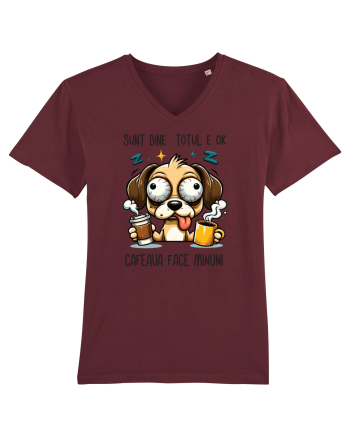 Sunt bine – cafeaua face minuni Burgundy