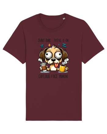 Sunt bine – cafeaua face minuni Burgundy