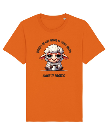 Vorbește cu mine inainte să termin cafeaua Bright Orange