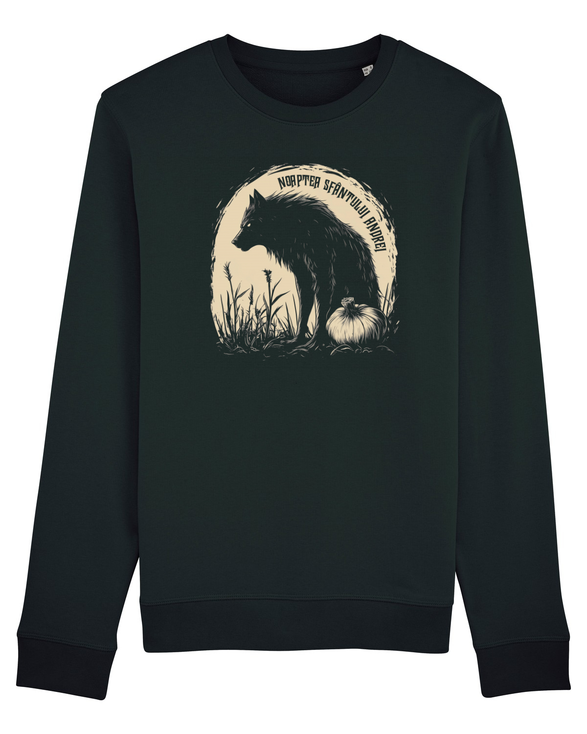 Bluză mânecă lungă Unisex Rise Black