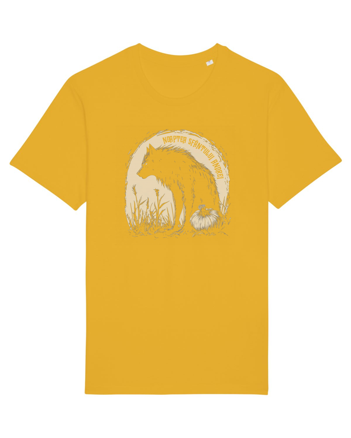 Tricou mânecă scurtă Unisex Rocker Spectra Yellow
