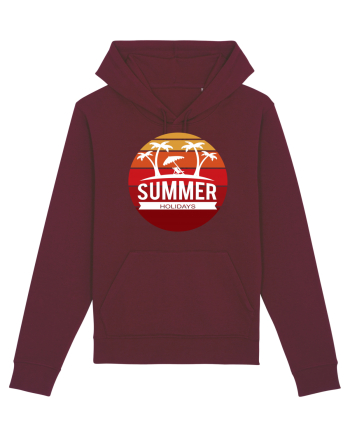 Summer Holidays Sunset Burgundy