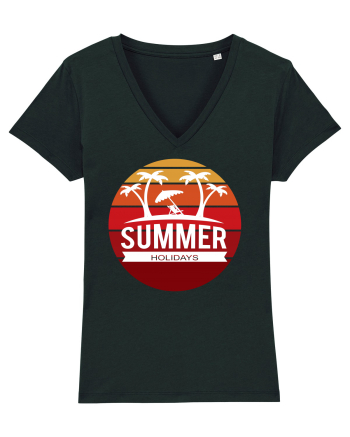 Summer Holidays Sunset Black