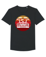 Summer Holidays Sunset Tricou mânecă scurtă guler larg Bărbat Skater