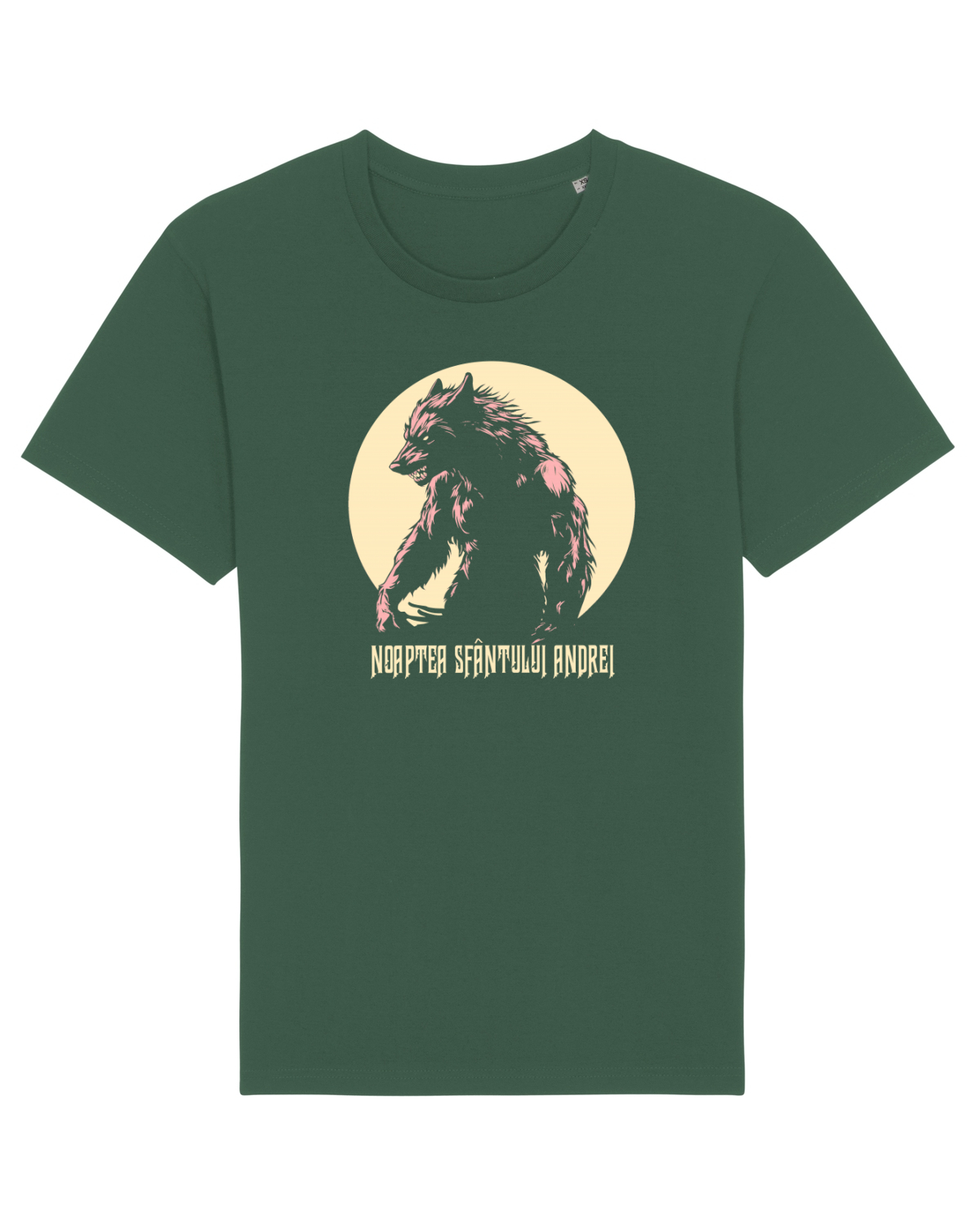 Tricou mânecă scurtă Unisex Rocker Bottle Green