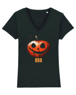 BOO! - DOVLEAC / PUMPKIN Tricou mânecă scurtă guler V Damă Evoker