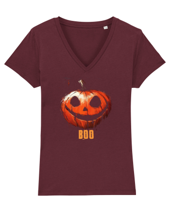BOO! - DOVLEAC / PUMPKIN Burgundy