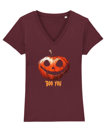 BOO YOU! - DOVLEAC / PUMPKIN Burgundy