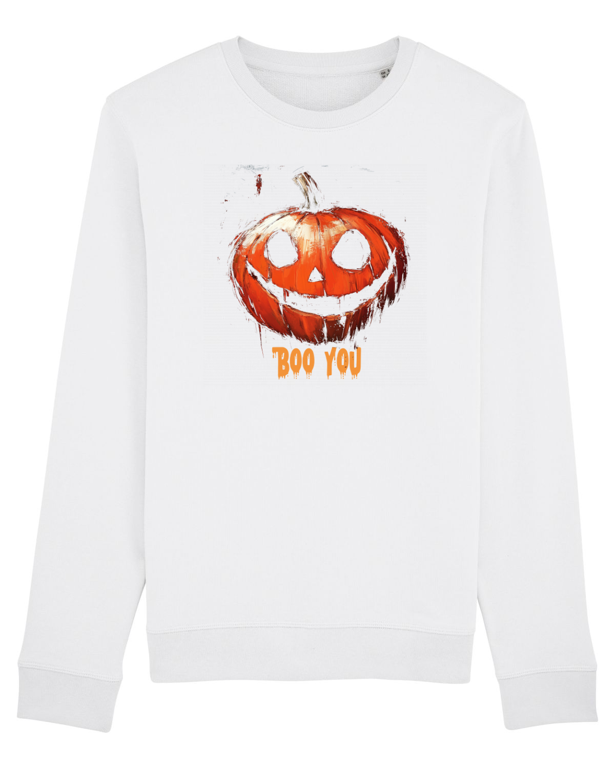 Bluză mânecă lungă Unisex Rise White