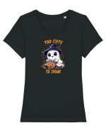 TOO CUTE TO SPOOK 2 - PREA DRAGUT /A CA SA SPERII Tricou mânecă scurtă guler larg fitted Damă Expresser