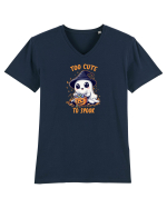 TOO CUTE TO SPOOK 2 - PREA DRAGUT /A CA SA SPERII Tricou mânecă scurtă guler V Bărbat Presenter
