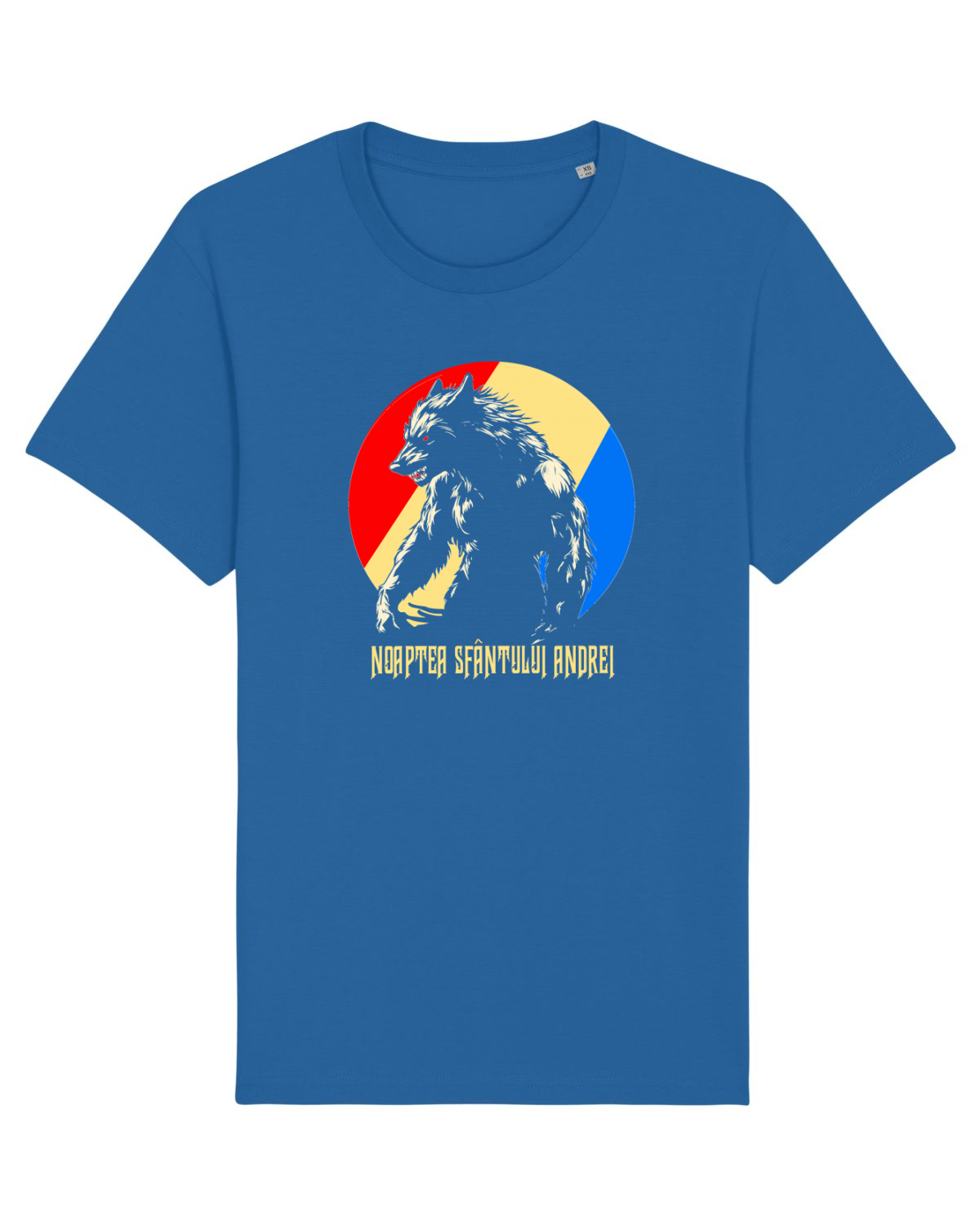 Tricou mânecă scurtă Unisex Rocker Royal Blue