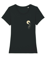 DRACO / DRACON - STEAGUL DACIC 3 Tricou mânecă scurtă guler larg fitted Damă Expresser