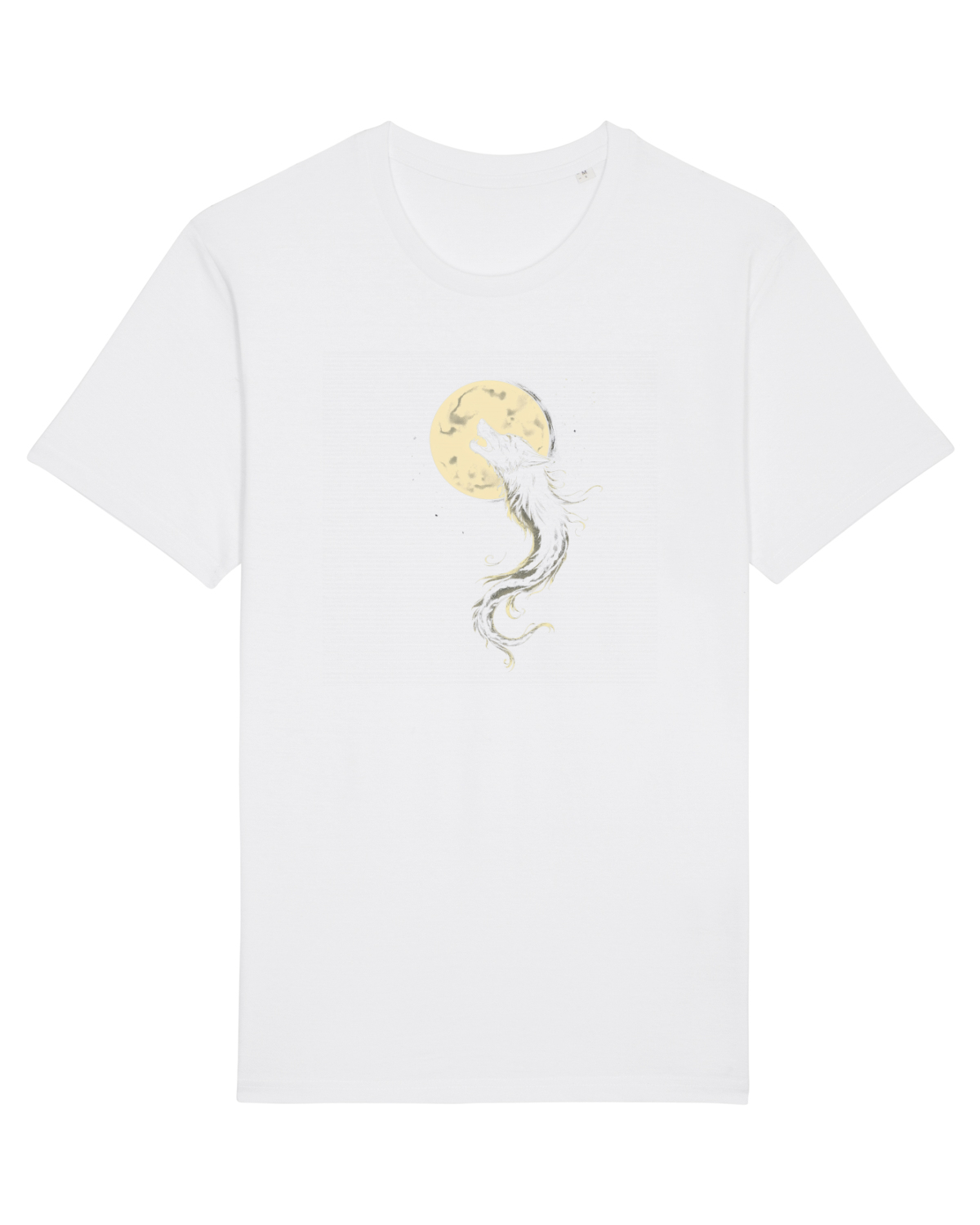 Tricou mânecă scurtă Unisex Rocker White