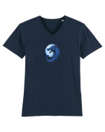 DRACO / DRACON - STEAGUL DACIC 4b Tricou mânecă scurtă guler V Bărbat Presenter