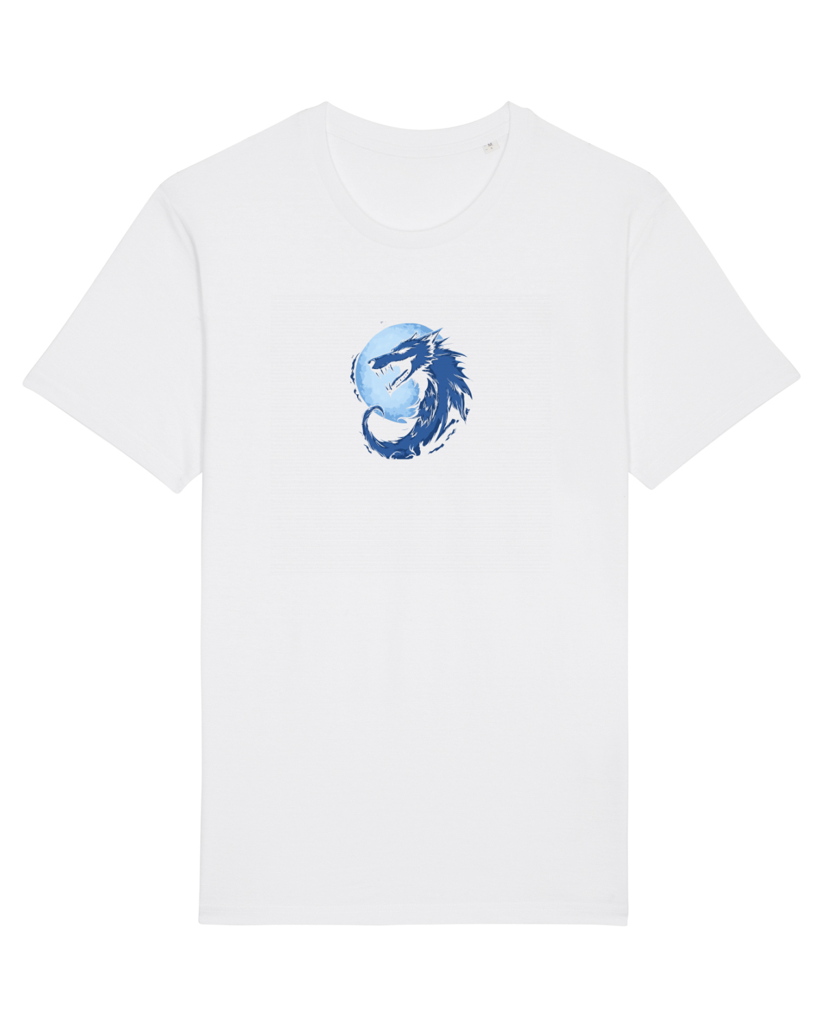 Tricou mânecă scurtă Unisex Rocker White