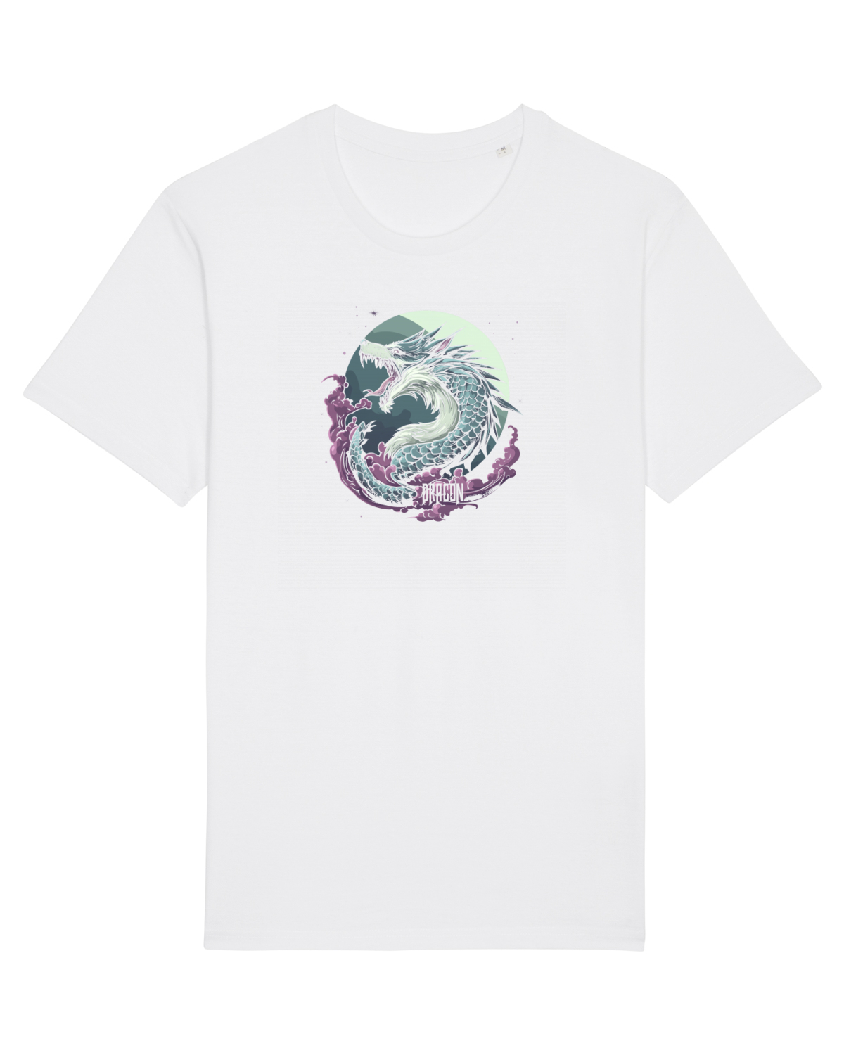 Tricou mânecă scurtă Unisex Rocker White
