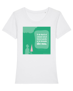 E ok dacă ai crezut că ai trecut peste și te lovește din nou Tricou mânecă scurtă guler larg fitted Damă Expresser