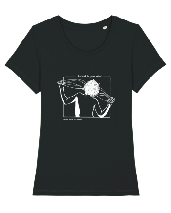 Be kind to your mind negru Black