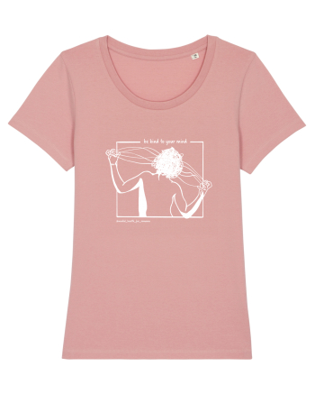 Be kind to your mind negru Canyon Pink