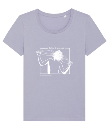 Be kind to your mind negru Lavender