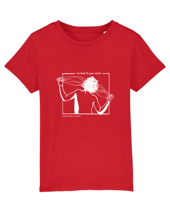 Be kind to your mind negru Red