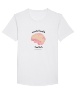 Mental health matters Tricou mânecă scurtă guler larg Bărbat Skater