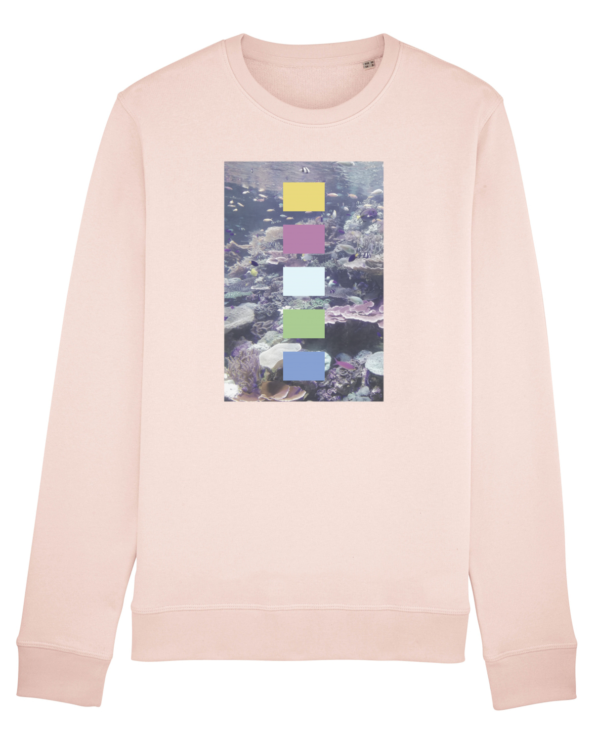 Bluză mânecă lungă Unisex Rise Candy Pink