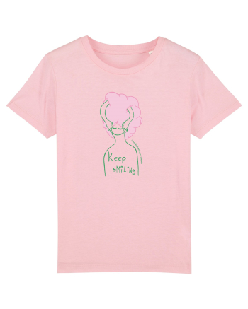 Keep smiling Cotton Pink